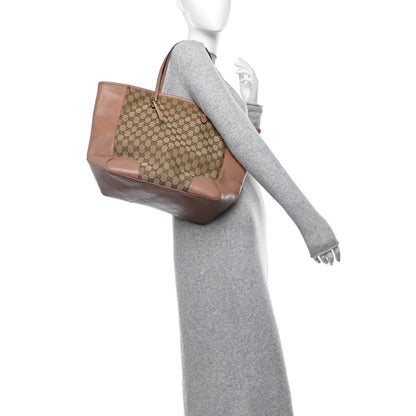 Gucci Monogram Medium Bree Zippered Tote Beige Dark Cipria 2 of 11