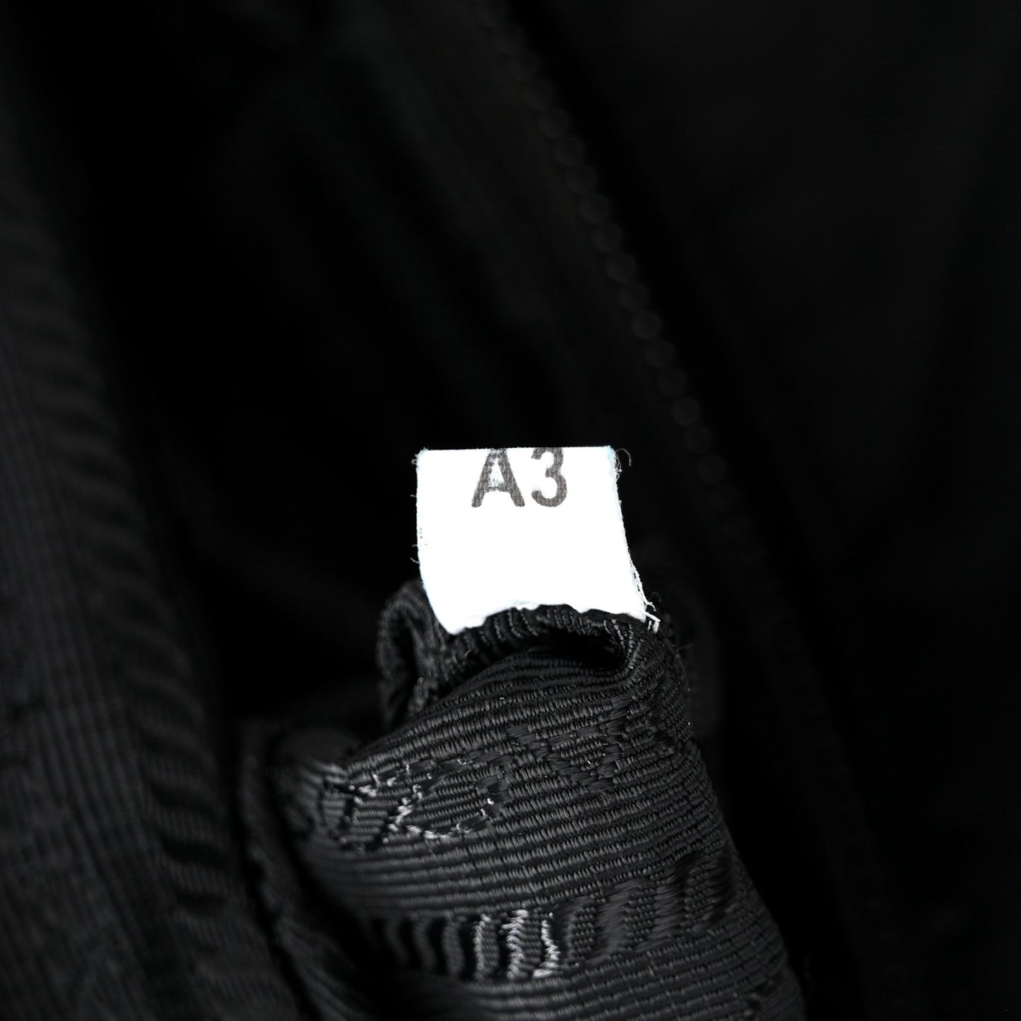Re-Nylon Saffiano Medium Backpack Black