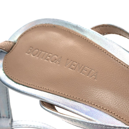 Bottega Veneta Laser Nappa Stretch Multi Strap 90mm Sandals 39 Moon Drop 12 of 14