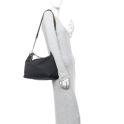Gucci GG Monogram Medium Brera Crossbody Black 2 of 10