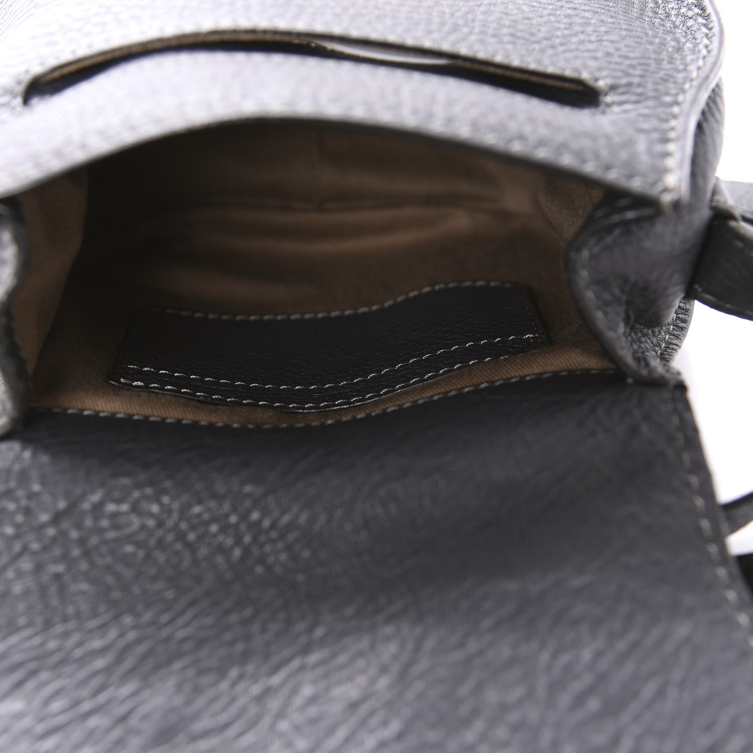 Chloe Calfskin Mini Marcie Round Crossbody Bag Black 5 of 10