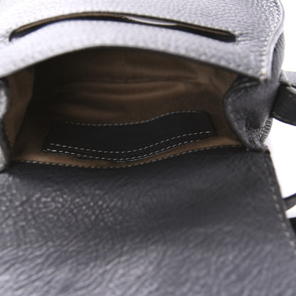 Chloe Calfskin Mini Marcie Round Crossbody Bag Black 5 of 10