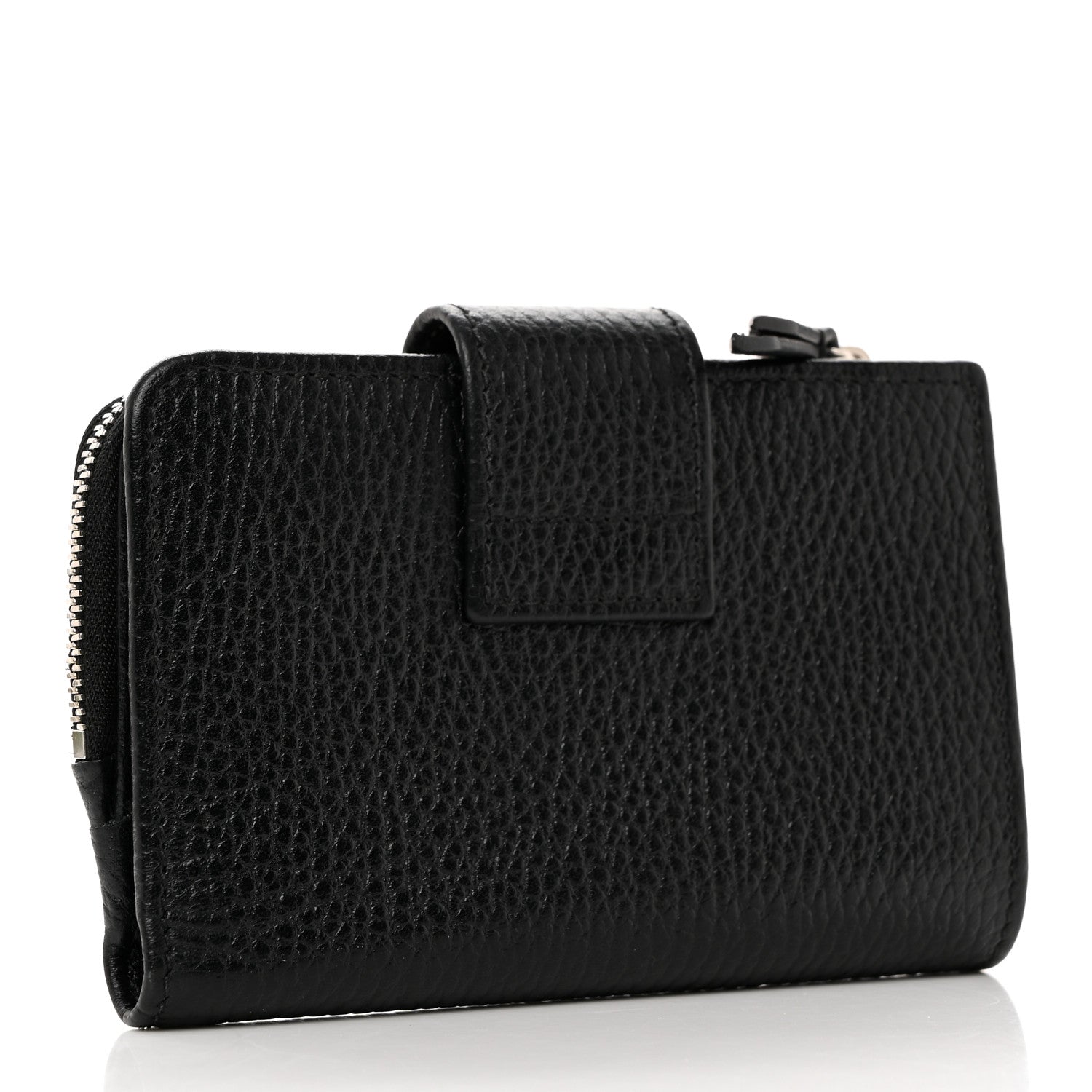 Gucci Dollar Calfskin Double G Wallet Black 3 of 8