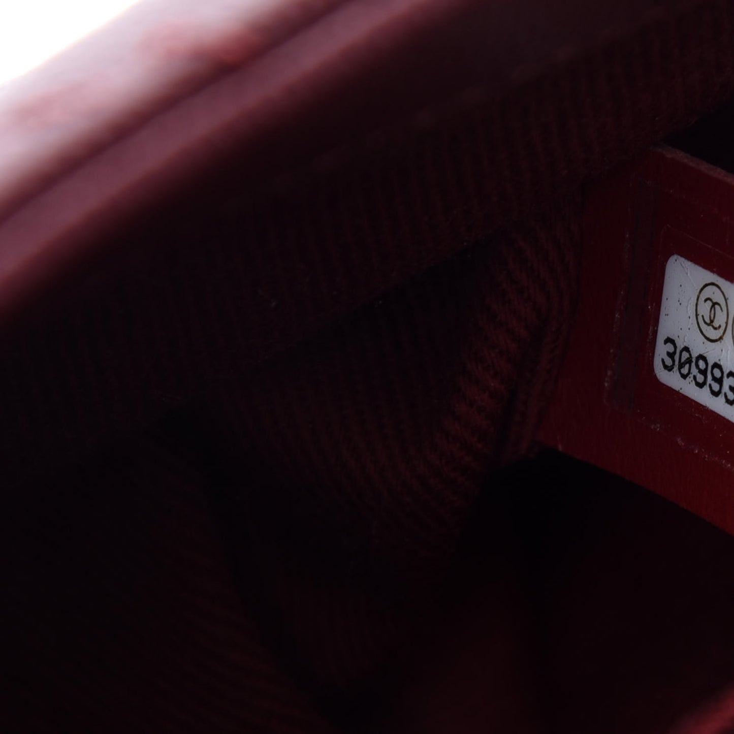 Caviar Quilted Extra Mini Coco Handle Flap Burgundy
