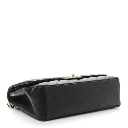Chanel Lambskin Quilted Maxi Double Flap Black 4 of 12