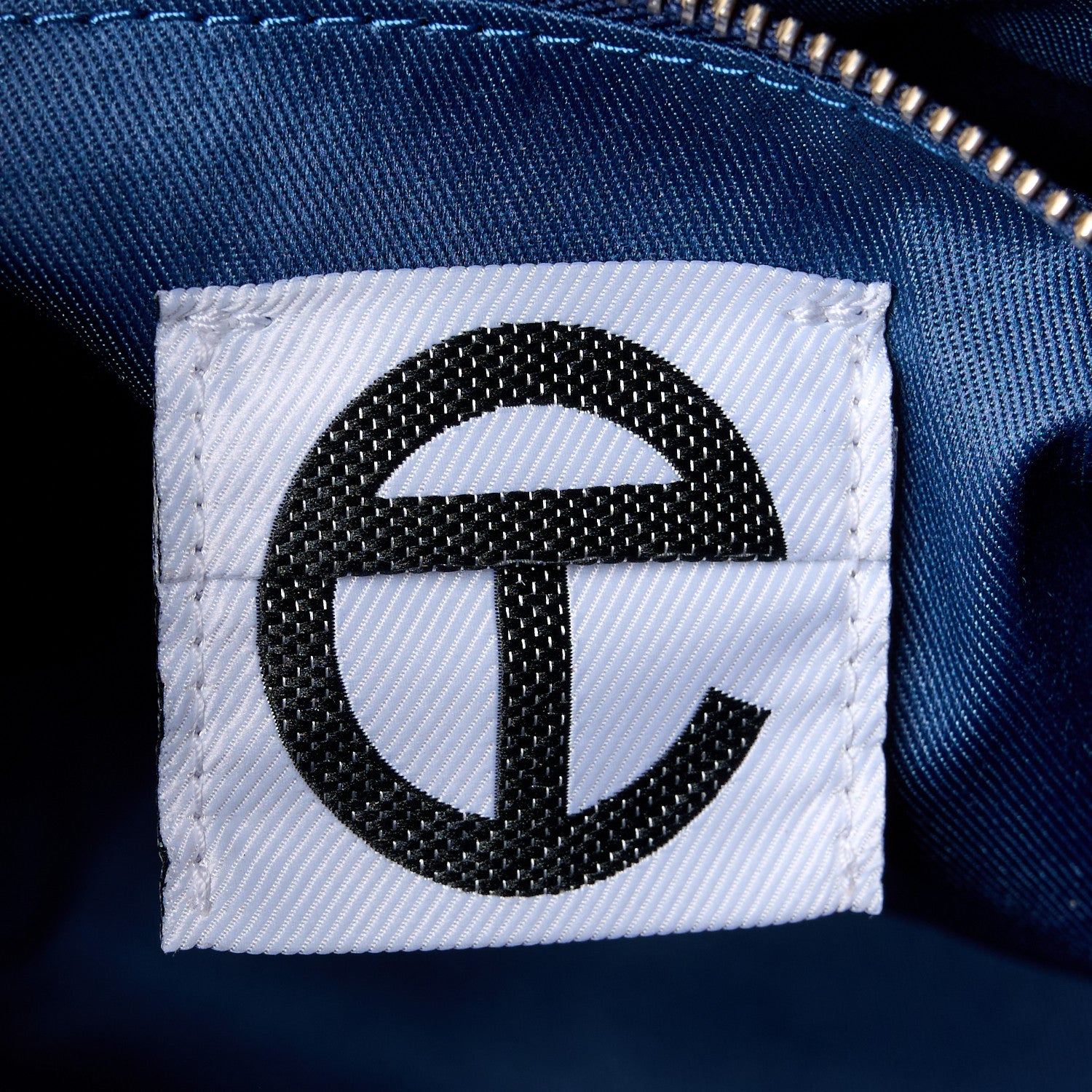 Telfar Metallic Vegan Leather Medium Shopping Bag Cobalt 7 of 12