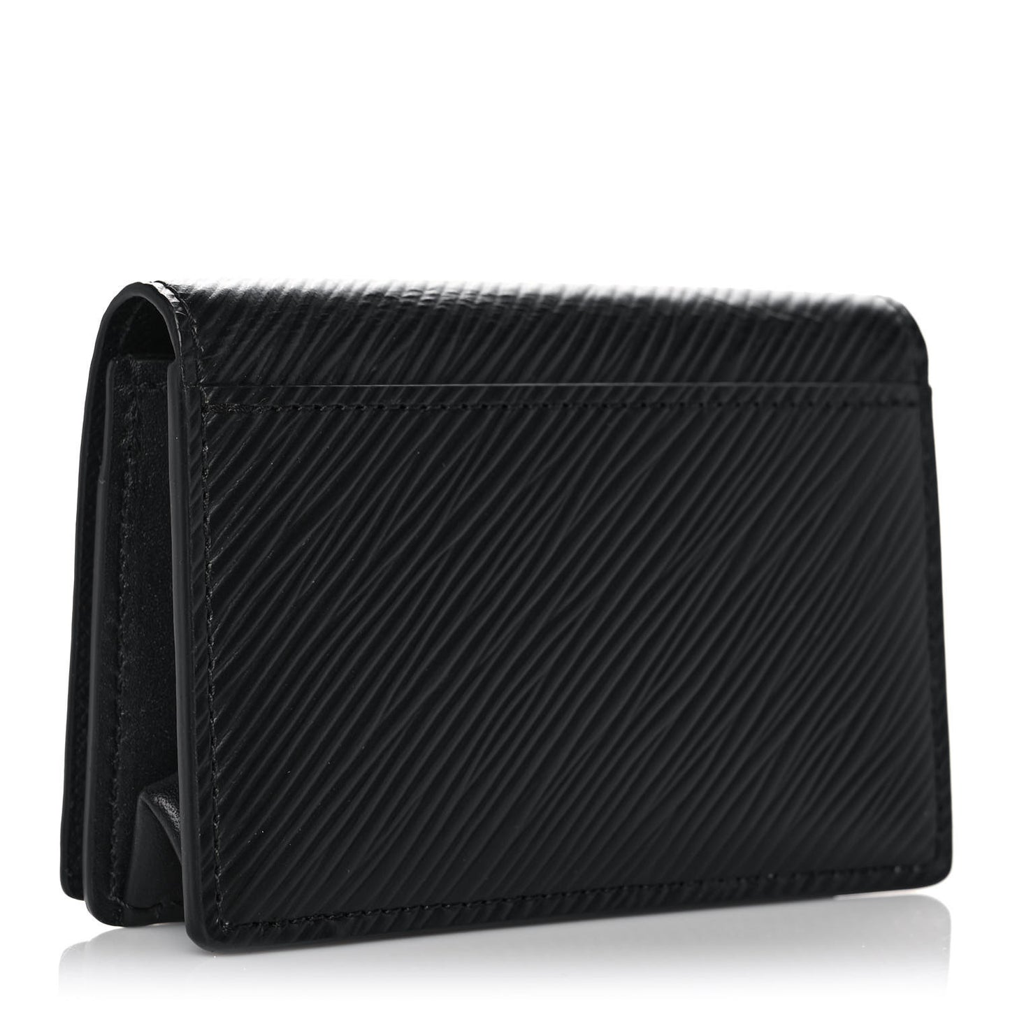 Epi Twist Compact Wallet Black