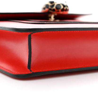 Bulgari Calfskin Serpenti Forever Crossbody Bag Red 9 of 10