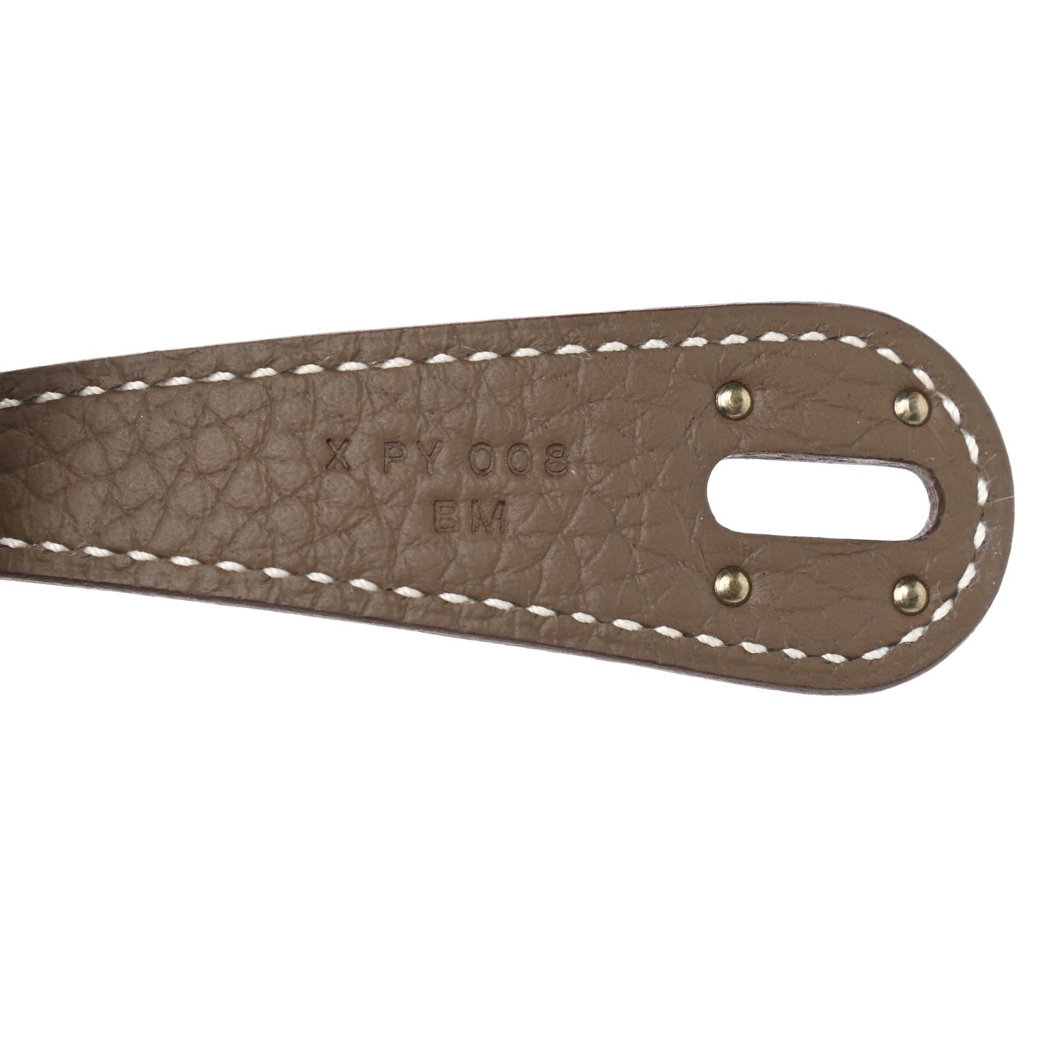 Hermes Taurillon Clemence Lindy 26 Etoupe 13 of 18