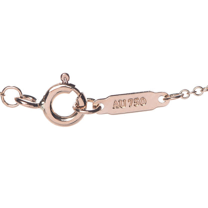 Tiffany 18K Rose Gold Diamond Heart Pendant Necklace 6 of 8