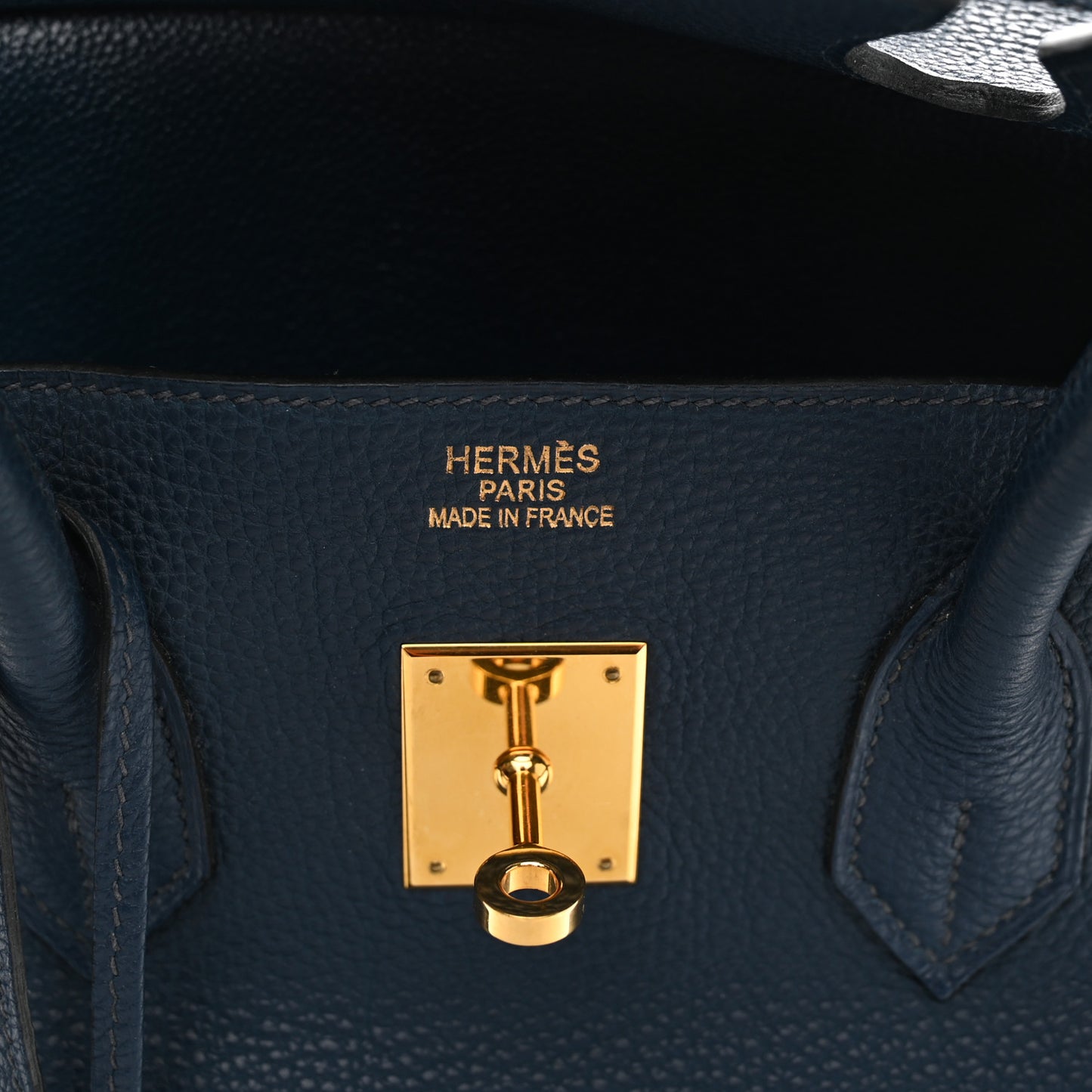 Togo Birkin 35 Bleu de Prusse