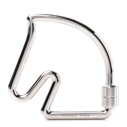 Hermes Palladium Cheval Key Ring 1 of 5