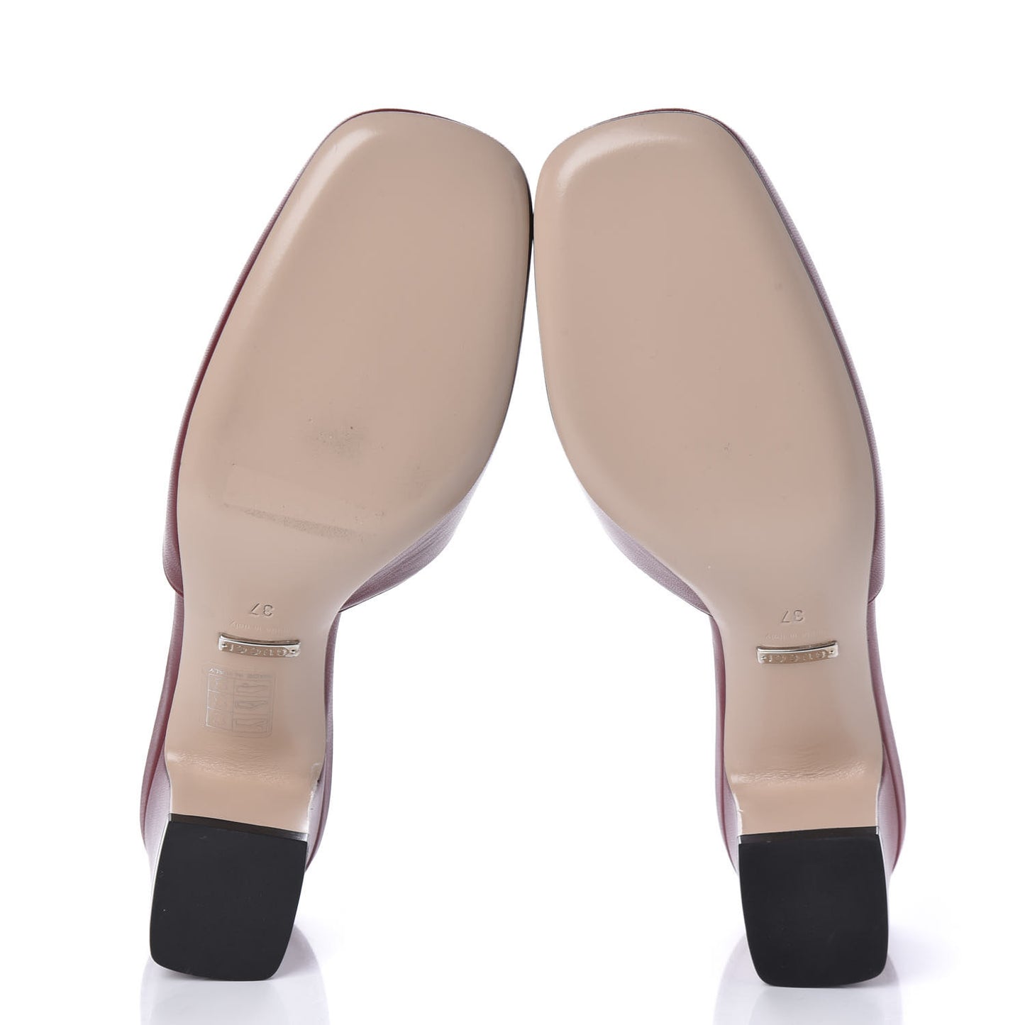 Malaga Kid Crystal Square G Madelyn Mules 37 Romantic Cerise