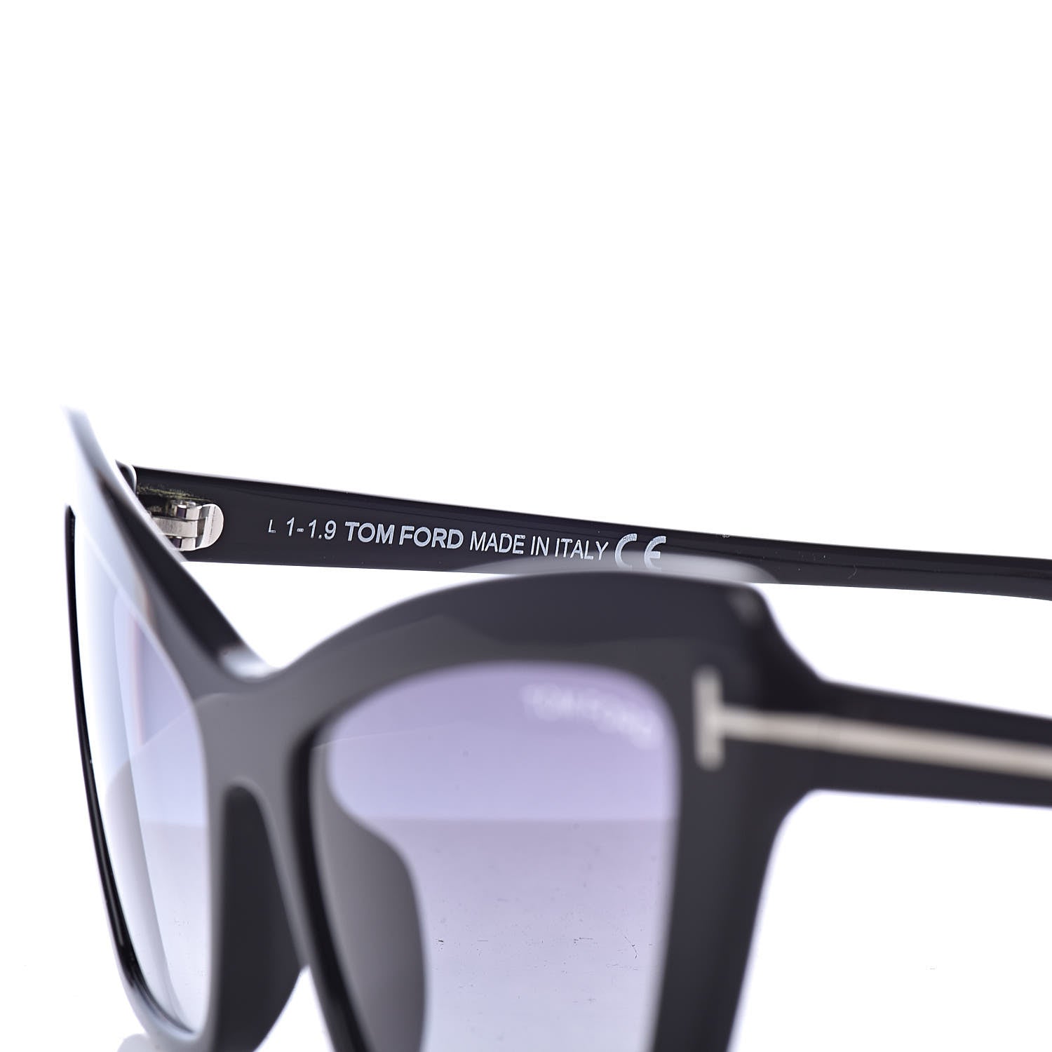 Tom Ford Valesca Cat Eye Sunglasses TF555 Black 5 of 6
