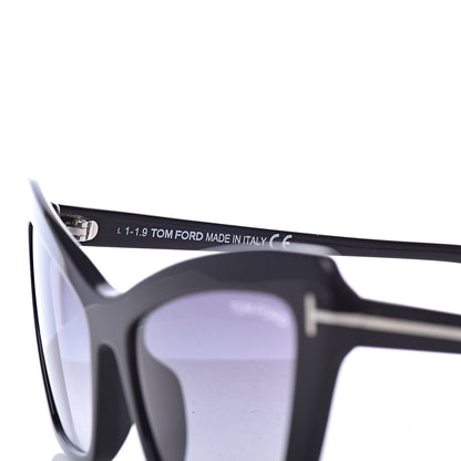 Tom Ford Valesca Cat Eye Sunglasses TF555 Black 5 of 6