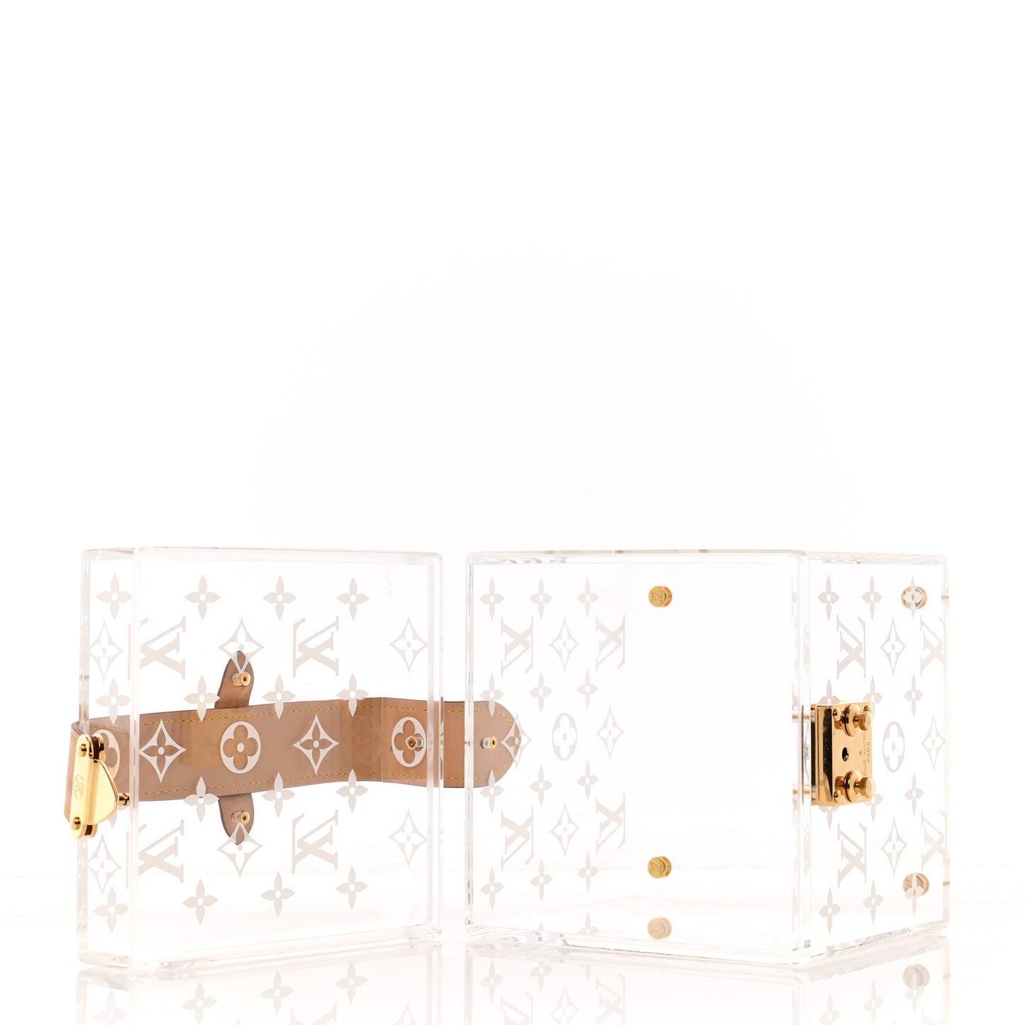 Transparent Plexiglass Cube Scott Box