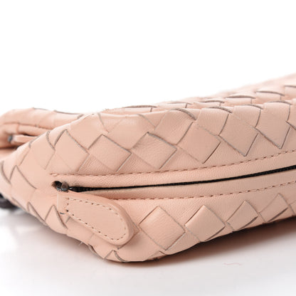 Bottega Veneta Nappa Intrecciato Mini Chain Messenger Flamingo 6 of 9