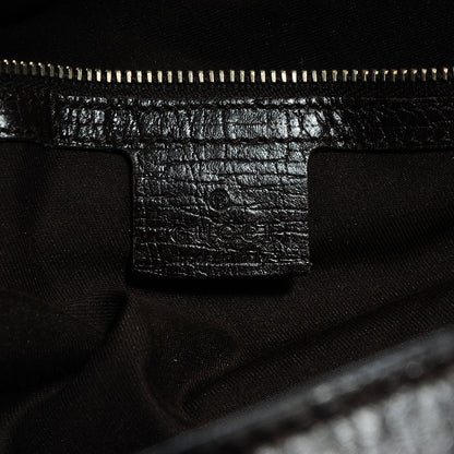 Gucci Monogram Large Horsebit Chain Hobo Brown 6 of 7