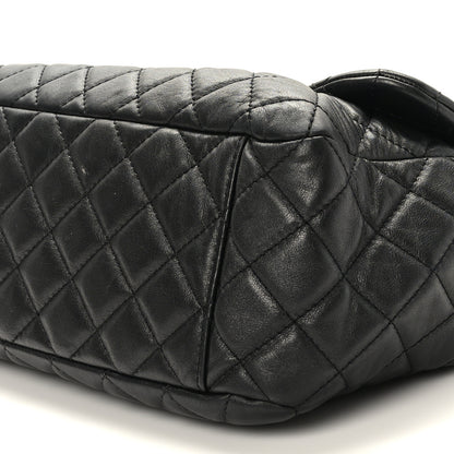 Chanel Calfskin Quilted Small XXL Travel Flap Bag Black 9 of 9