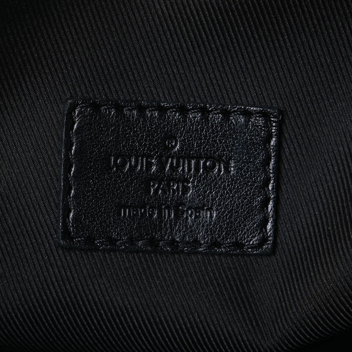Calfskin Monogram Shadow Sprinter Backpack Black