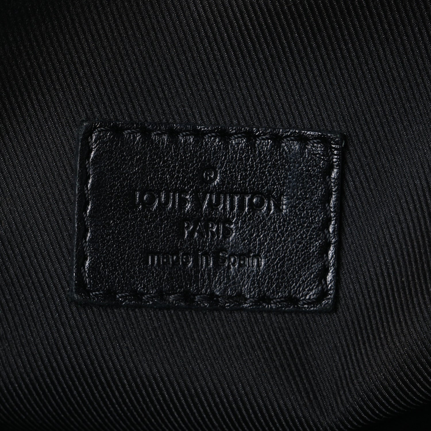 Louis Vuitton Calfskin Monogram Shadow Sprinter Backpack Black 6 of 10