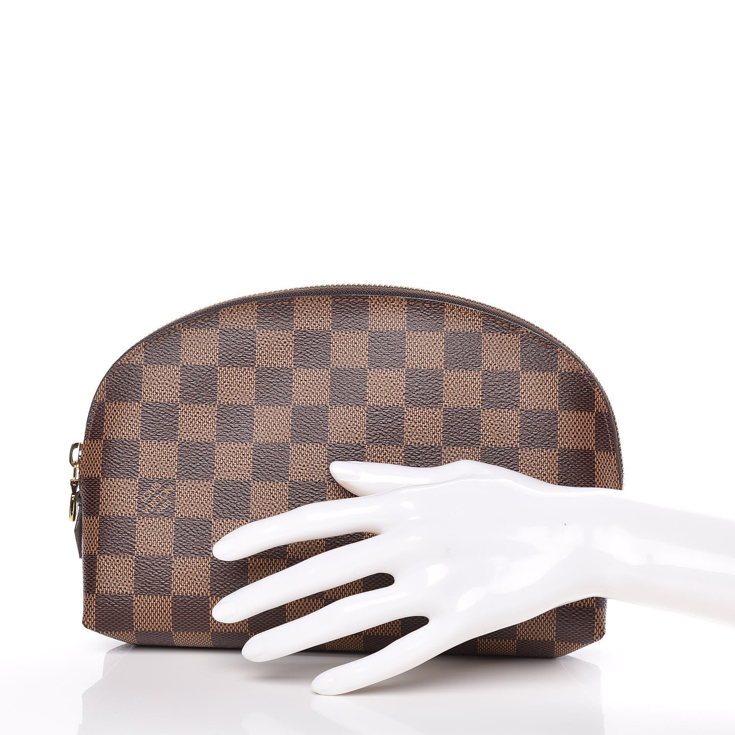 Louis Vuitton Damier Ebene Cosmetic Pouch GM 2 of 10