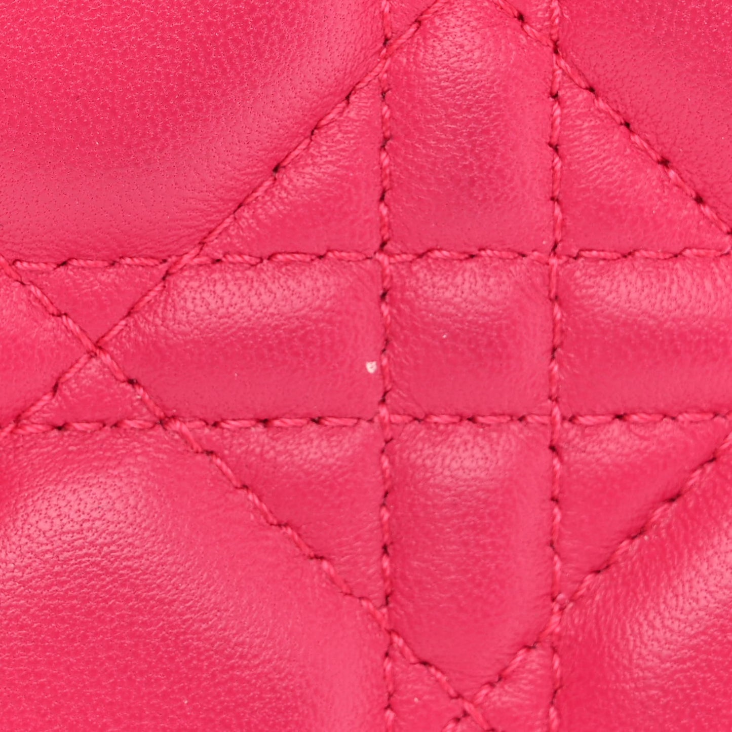 Lambskin Cannage Medium Lady Dior Pink