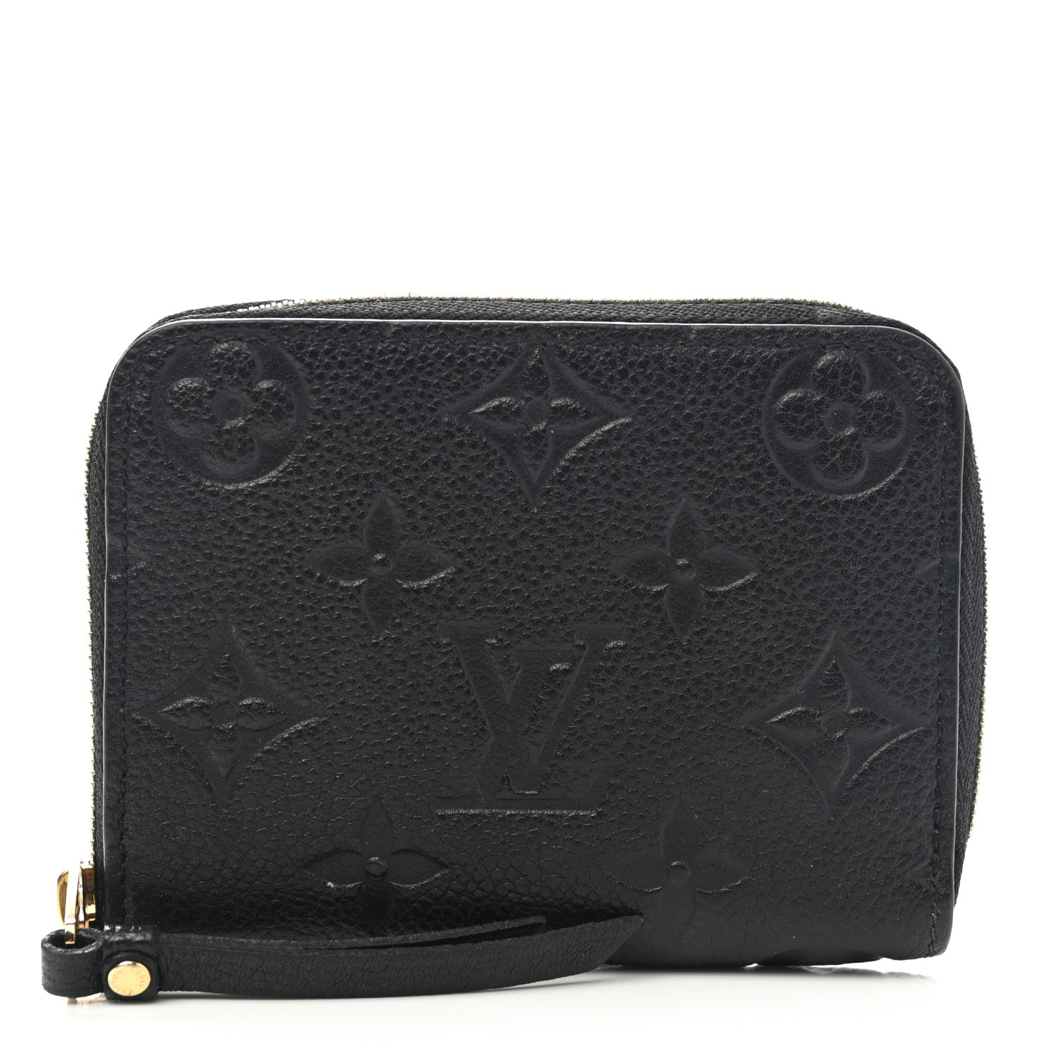 Louis Vuitton Empreinte Zippy Coin Purse Black 1 of 8