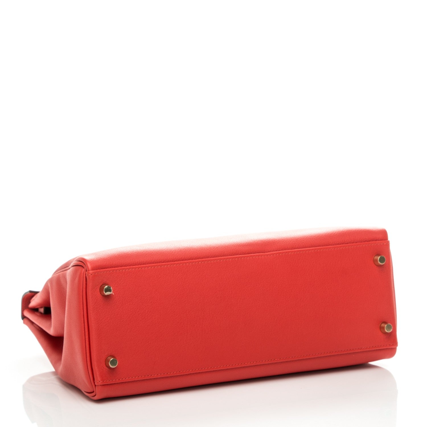 Hermes Evercolor Kelly Retourne 32 Tomate 5 of 25