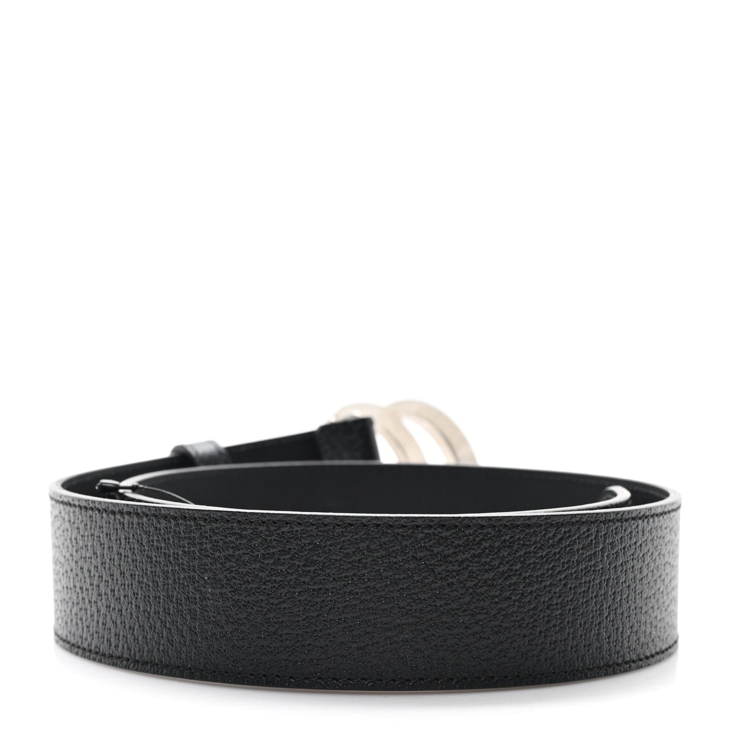 Gucci Dollar Pigprint Double G 40mm Belt 75 30 Black 2 of 5