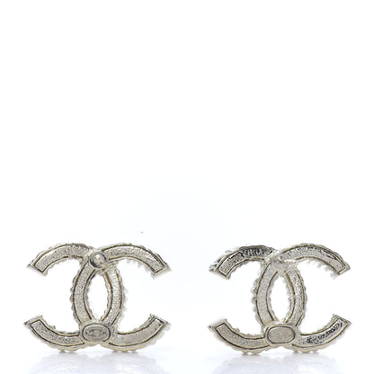 Chanel Crystal Over The Rainbow CC Earrings Gold Multicolor 3 of 5