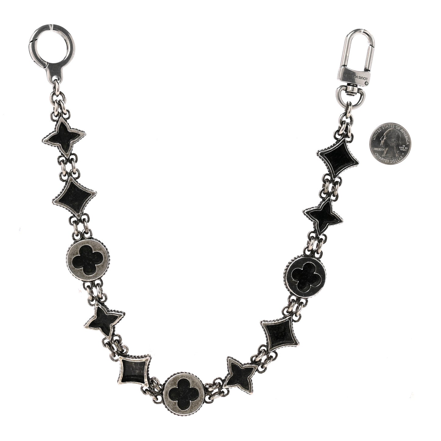 Metal Western Chain Belt and Bag Charm
