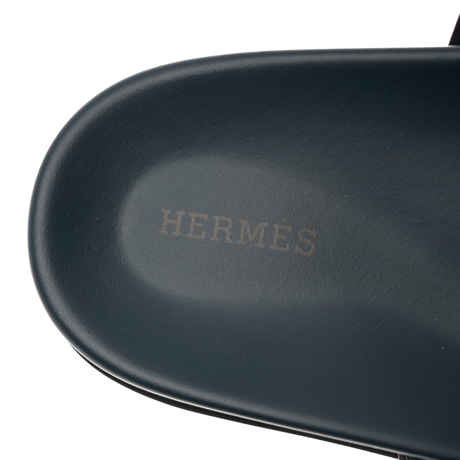 Hermes Calfskin Womens Chypre Sandals 41 Bleu Celeste Bordeaux 6 of 9