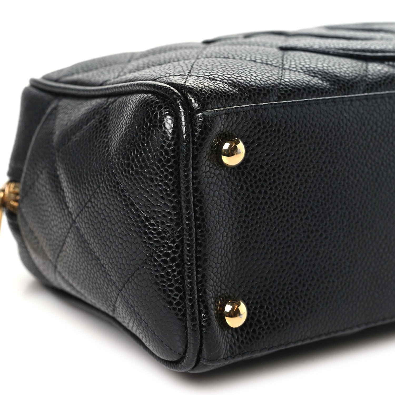Chanel Caviar Quilted Small Bowler Black 9 of 10