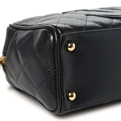 Chanel Caviar Quilted Small Bowler Black 9 of 10