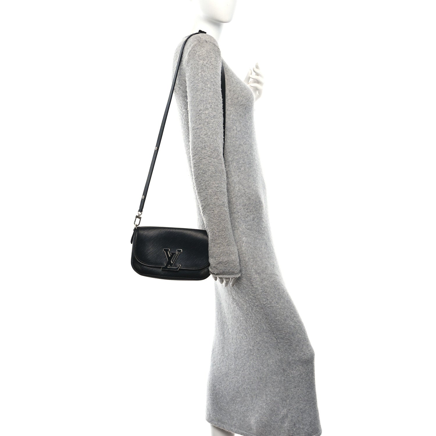 Louis Vuitton Epi Buci Crossbody Black 2 of 11