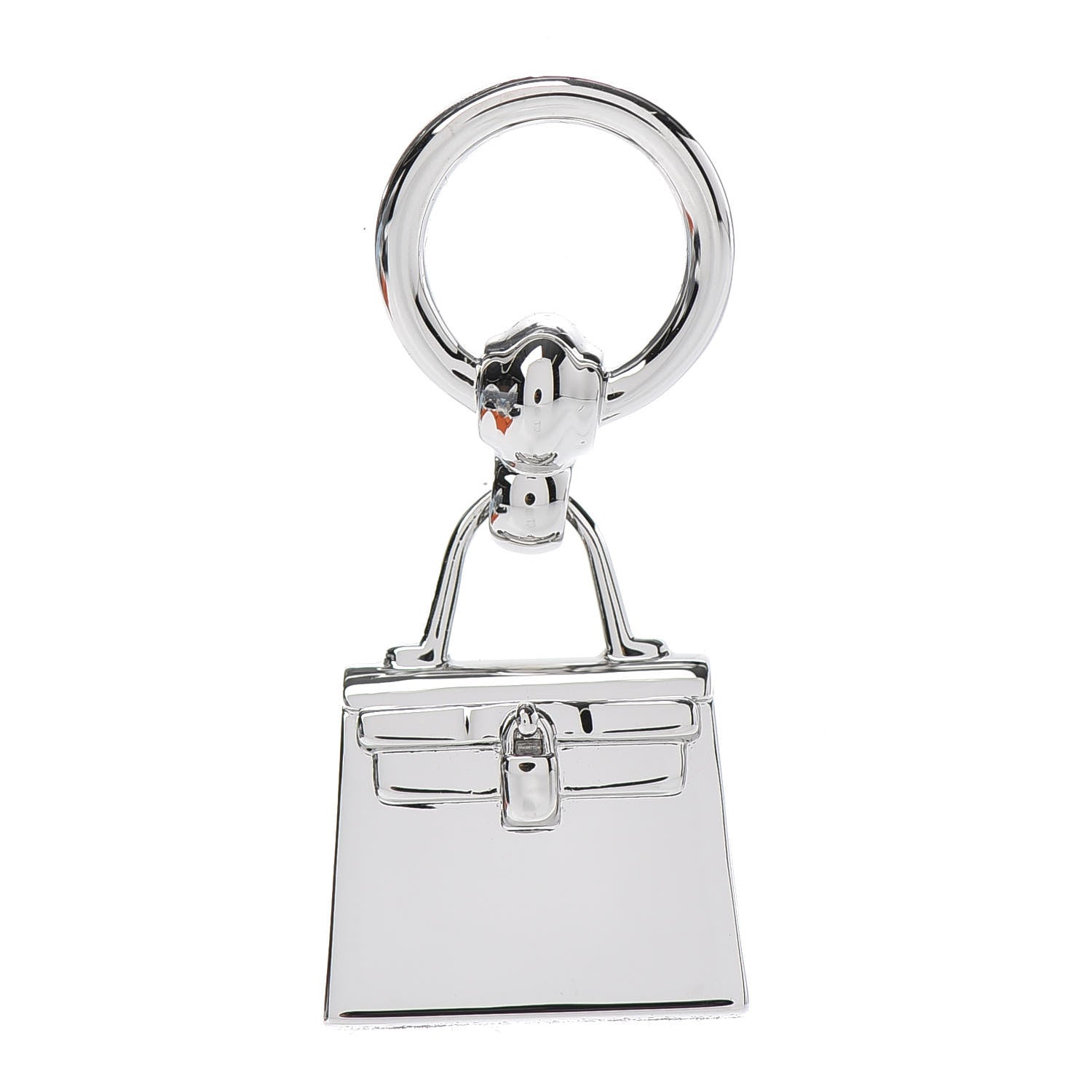 Hermes Palladium Mini Kelly Twilly Ring 1 of 3