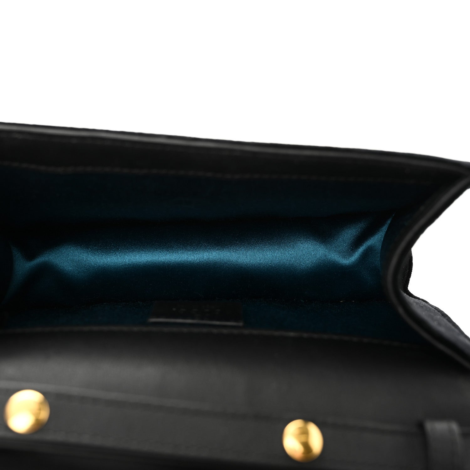 Gucci Velvet Crystal Square G Shoulder Bag Black 5 of 10