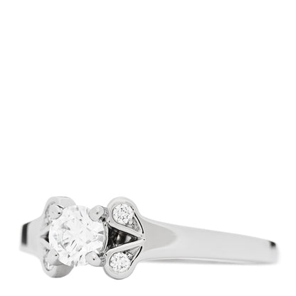Cartier Platinum Diamond .26ct Ballerine Solitaire Engagement Ring 45 3.25 3 of 7