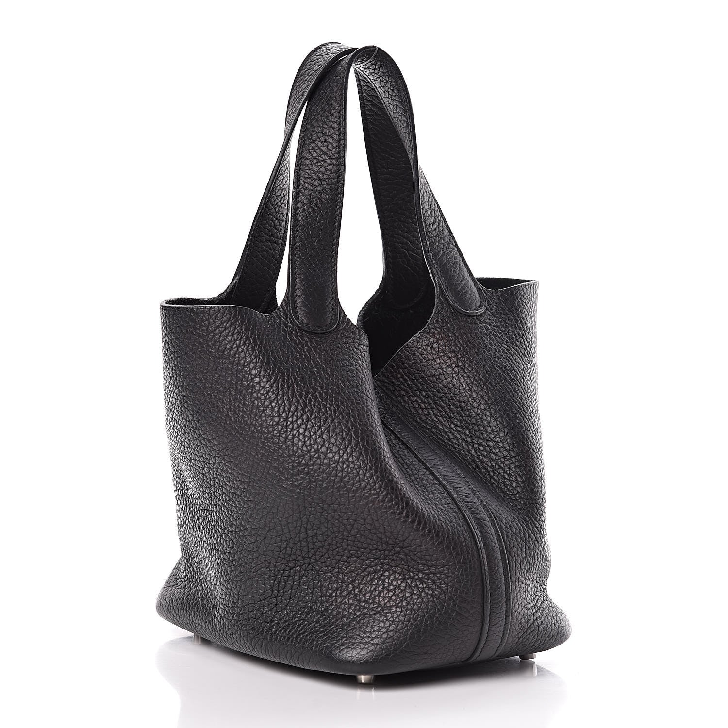 Hermes Taurillon Clemence Picotin Lock 18 PM Black 3 of 10