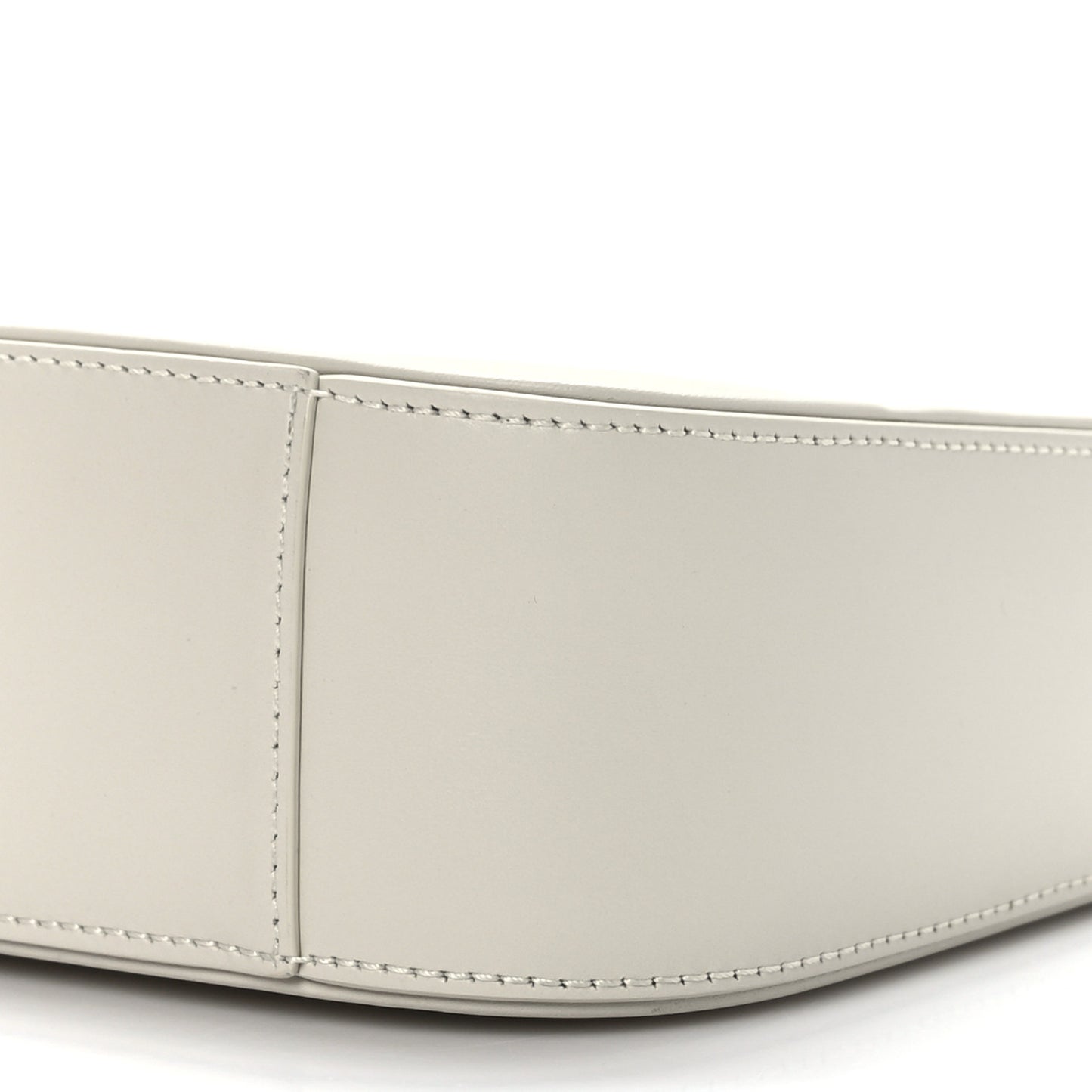 Smooth Calfskin Le 5 A 7 Hobo Blanc Vintage