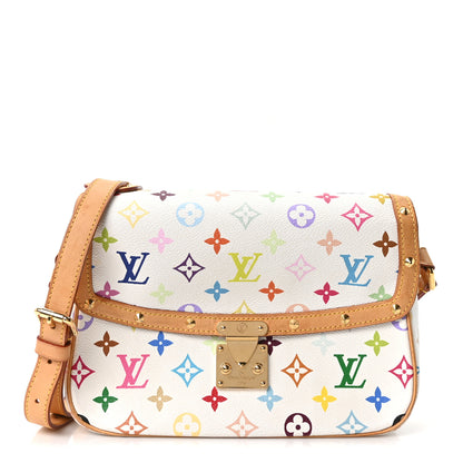 Louis Vuitton Monogram Multicolor Sologne White 1 of 9