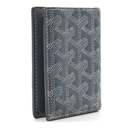 Goyard Goyardine Saint Marc Folding Card Case Grey 3 of 8