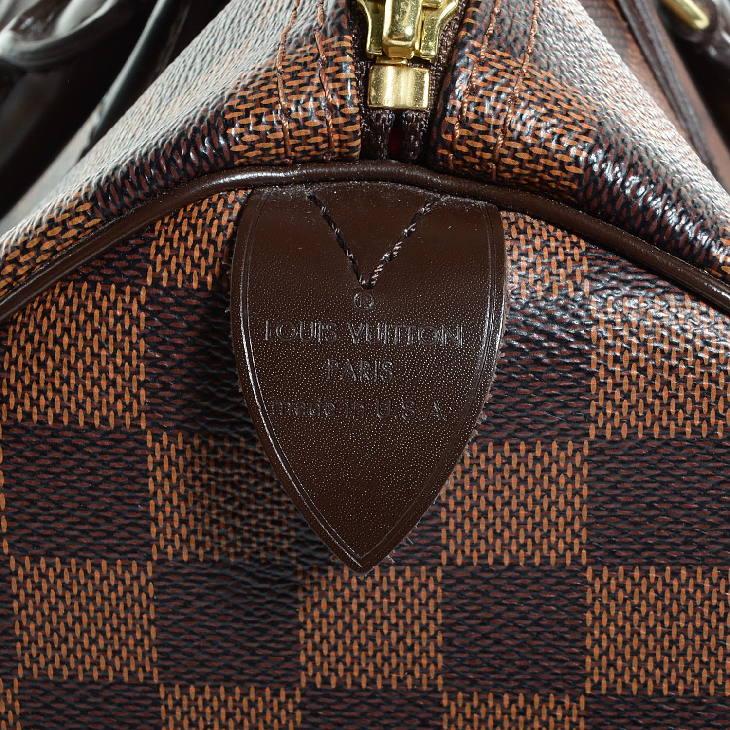 Louis Vuitton Damier Ebene Speedy 30 8 of 8
