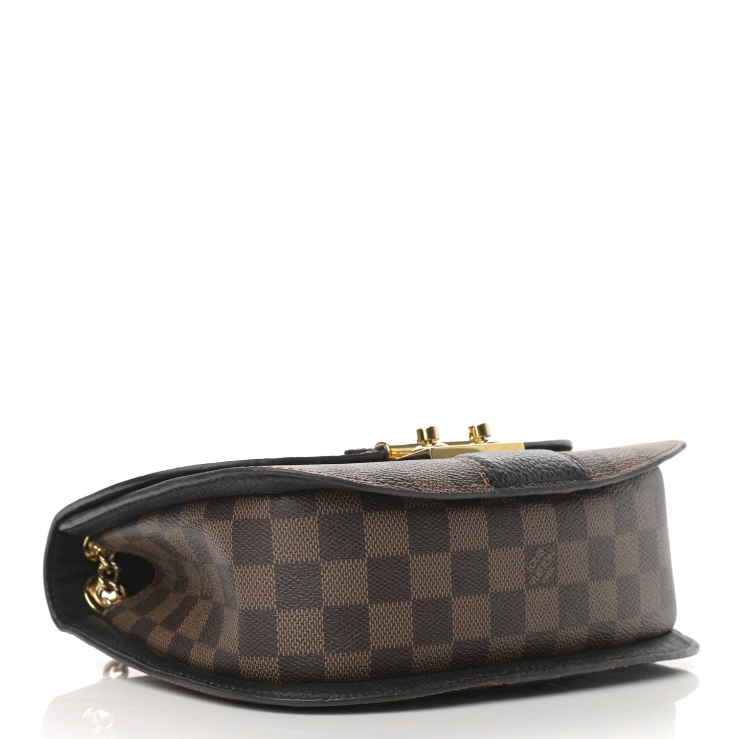 Damier Ebene Cuir Taurillon Wight Black