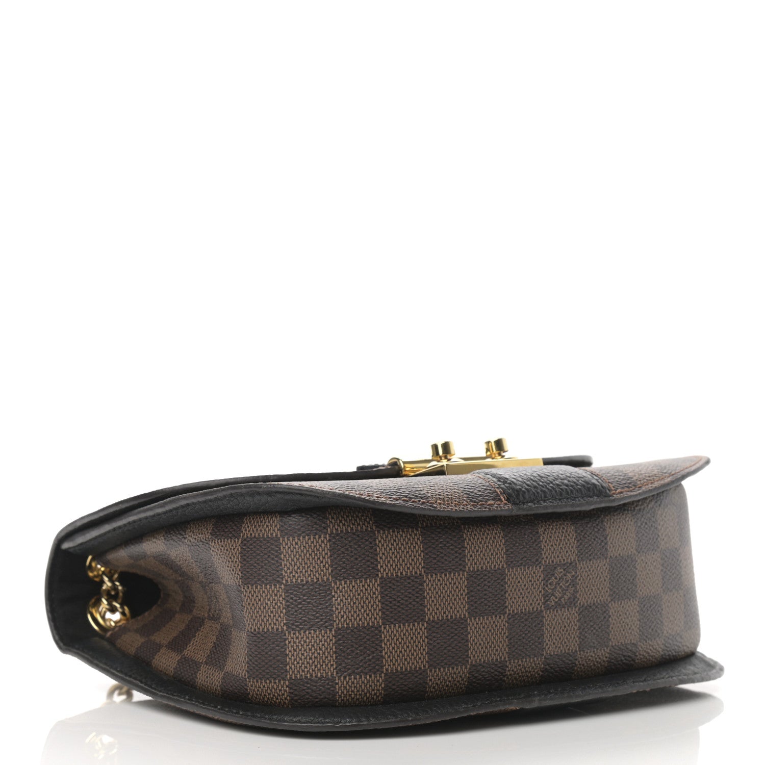 Louis Vuitton Damier Ebene Cuir Taurillon Wight Black 4 of 10