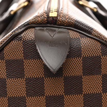 Louis Vuitton Damier Ebene Speedy 30 7 of 10