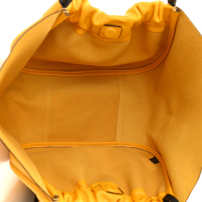 Proenza Schouler Calfskin Large Ruched Tote Yellow 5 of 10