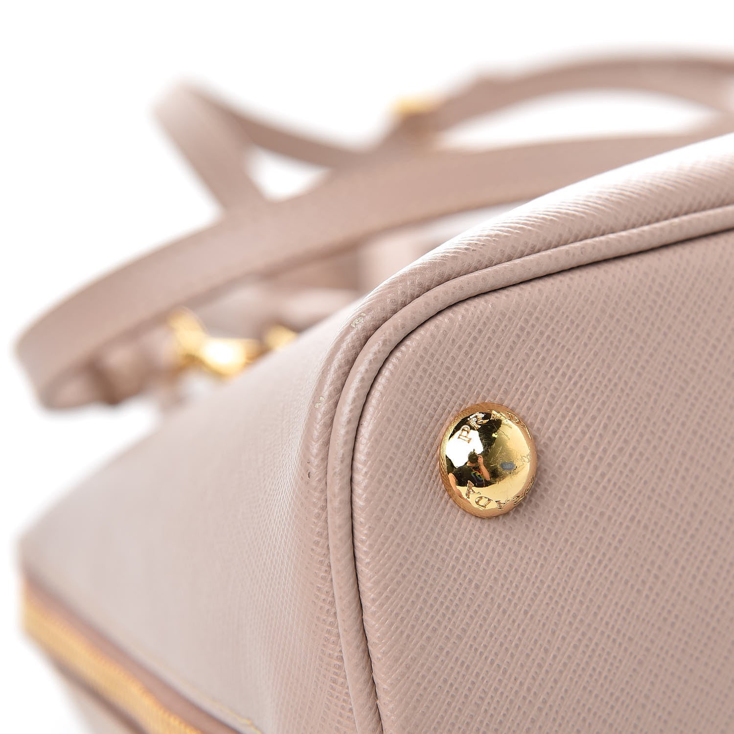 Prada Saffiano Lux Medium Promenade Tote Cammeo 15 of 19