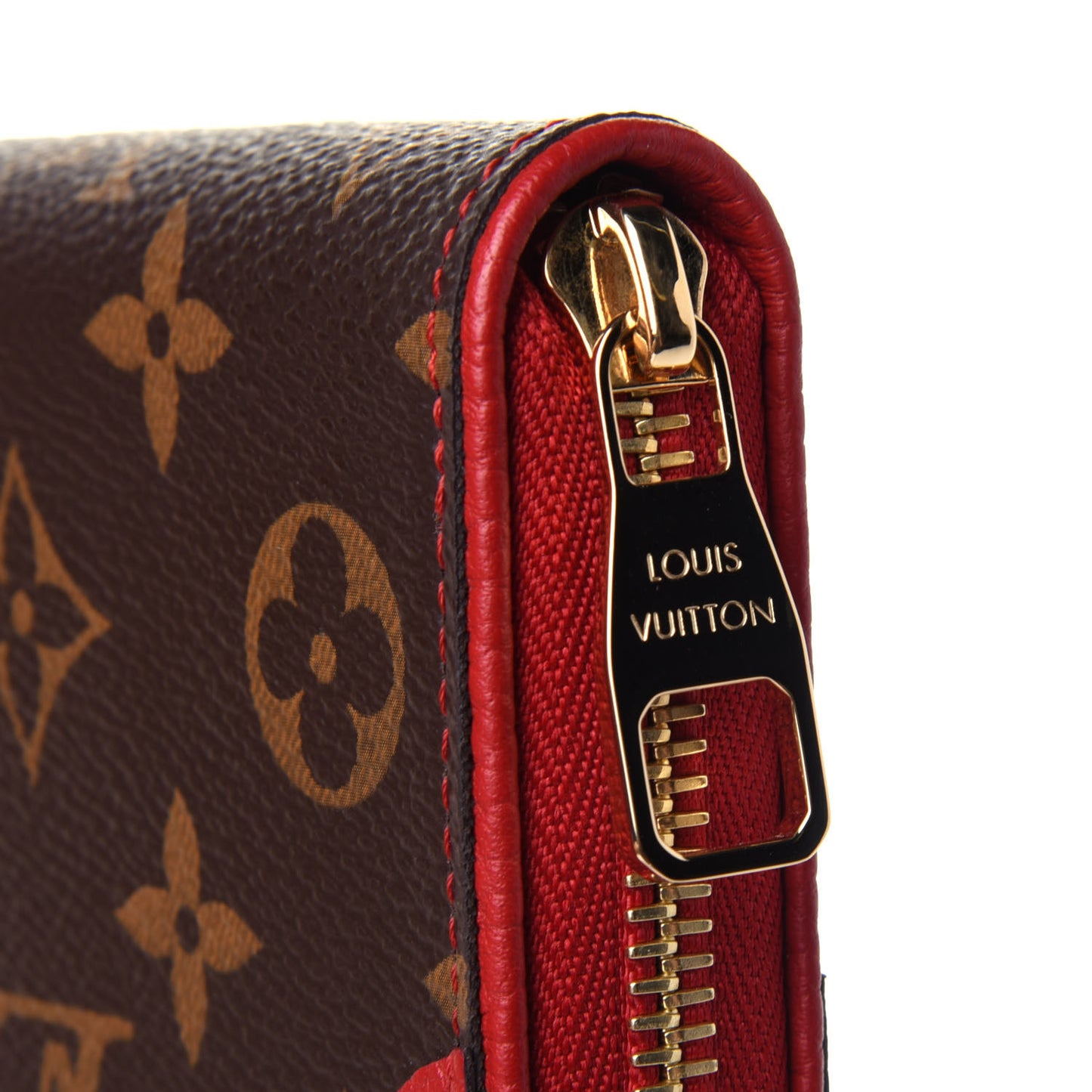 Monogram Retiro Zippy Wallet Cherry